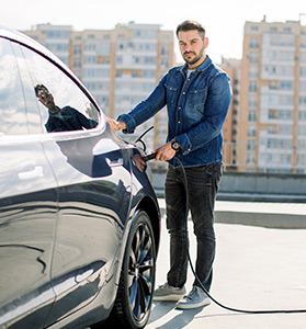 Déploiement des stations de recharge sur les parkings